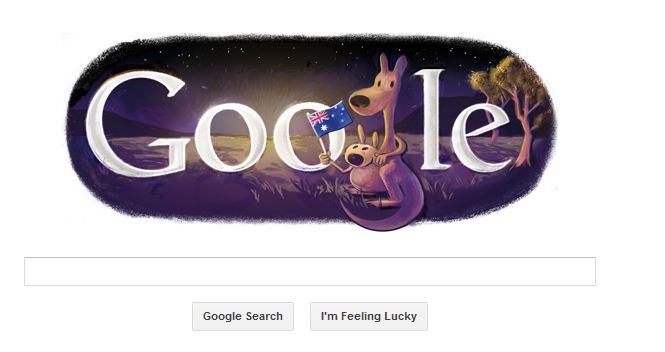 google Australia Day